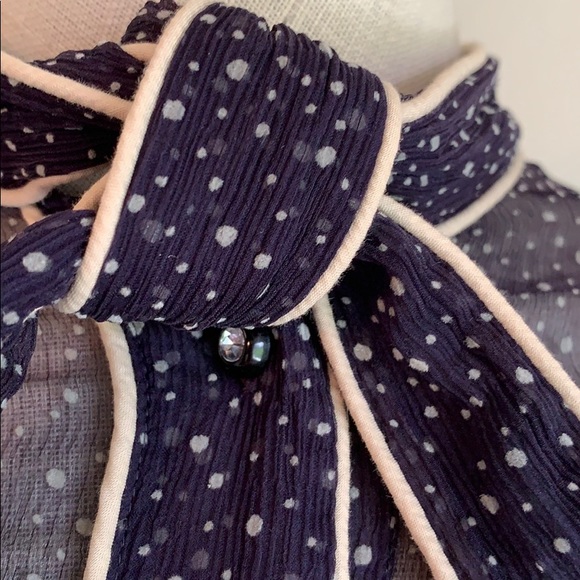 Sheer Dotted Dress - Picture 3 of 7